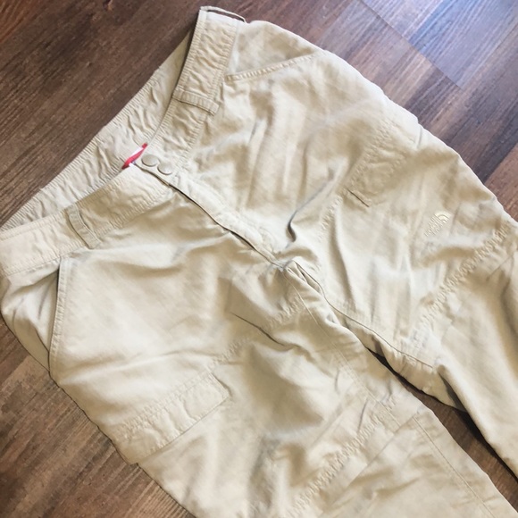 4/$25 The North-face hiking fishing zip off pants Size 14 Ladies - Picture 2 of 15